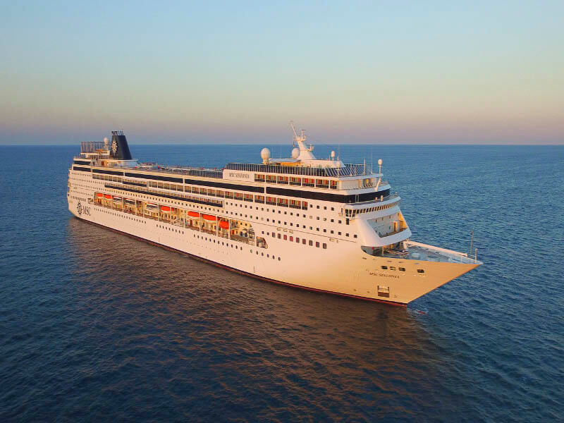 MSC Sinfonia at sea — photo from the exact offer