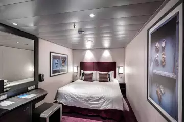 Interior of the selected cabin with no people